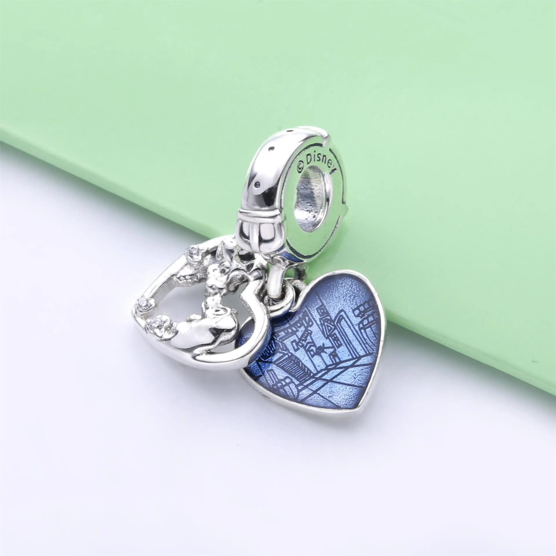 PANDORA Disney Lady and the Tramp Heart Dangle Charm - 798634C01