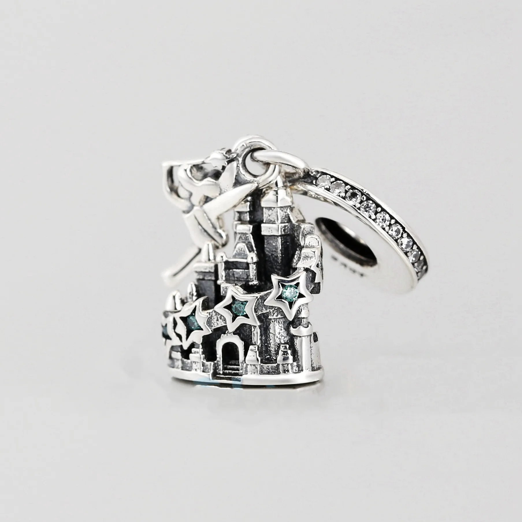 Pandora Disney Park Tinker Bell & Castle Dangle Charm - 798856C01