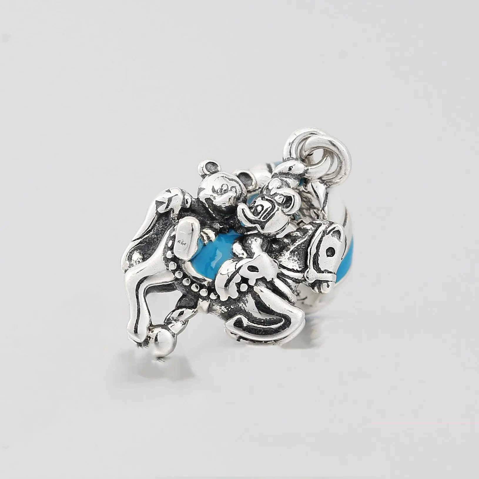 Pandora disney parks mickey minnie karusell dingle sjarm - 798900C01