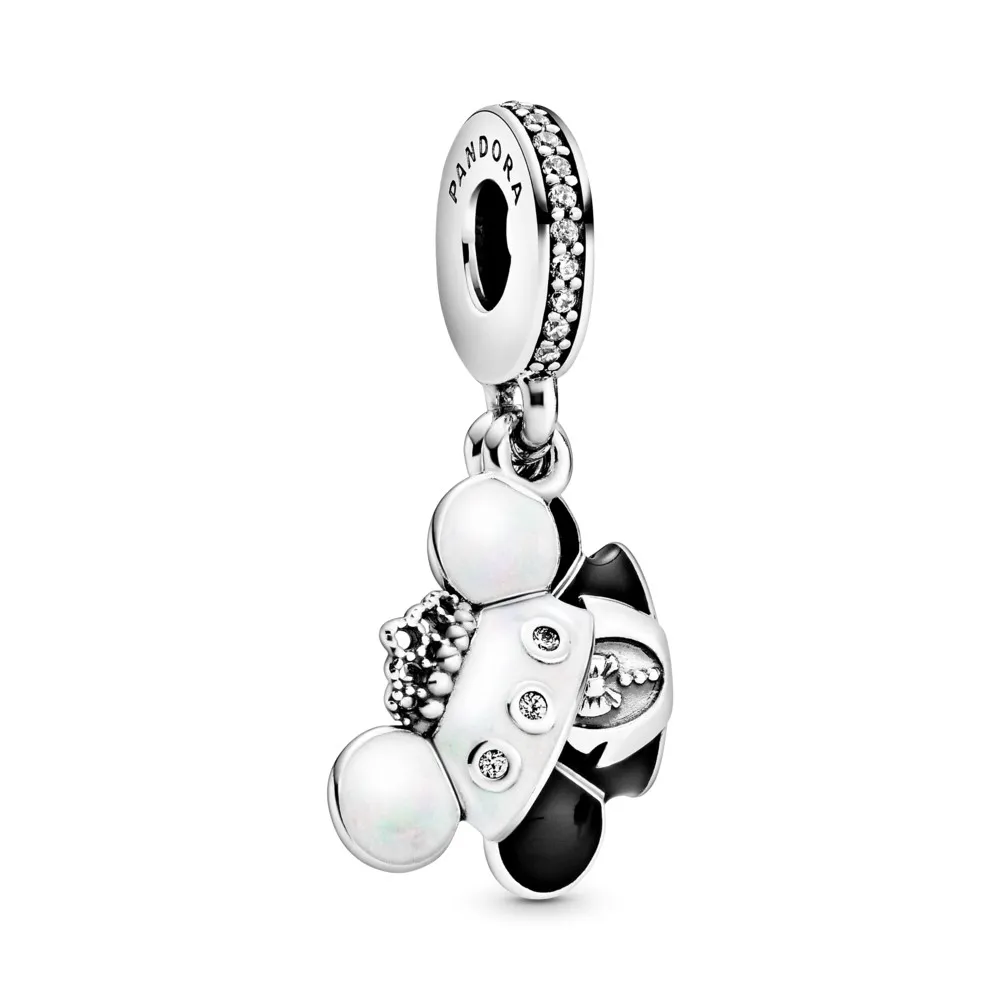 pandora disney parks mikke mus og minni mus bryllup hengende charm 798804c01