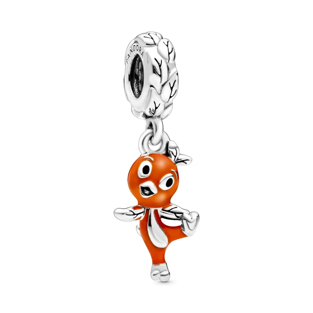 Pandora Disney Parks Oransje Fugl Hengende Charm - 798877C01