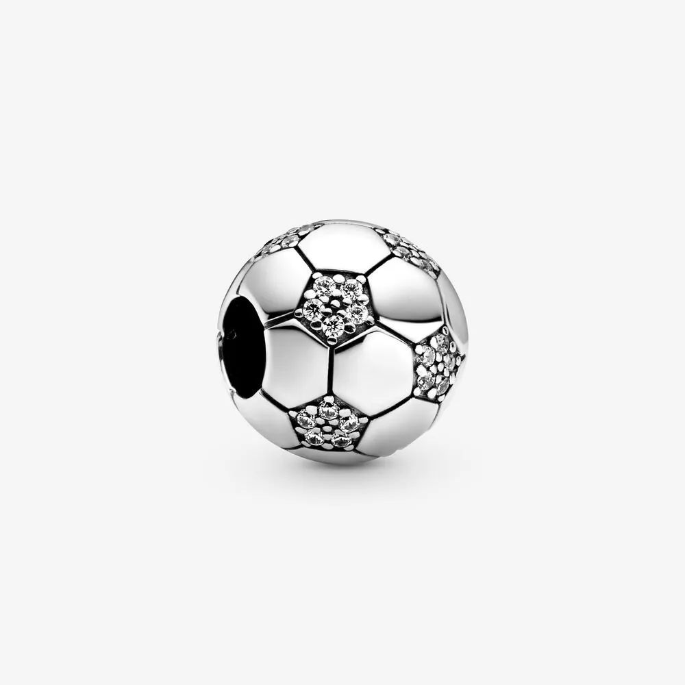 Pandora Funklende Fotball Charm - 798795C01