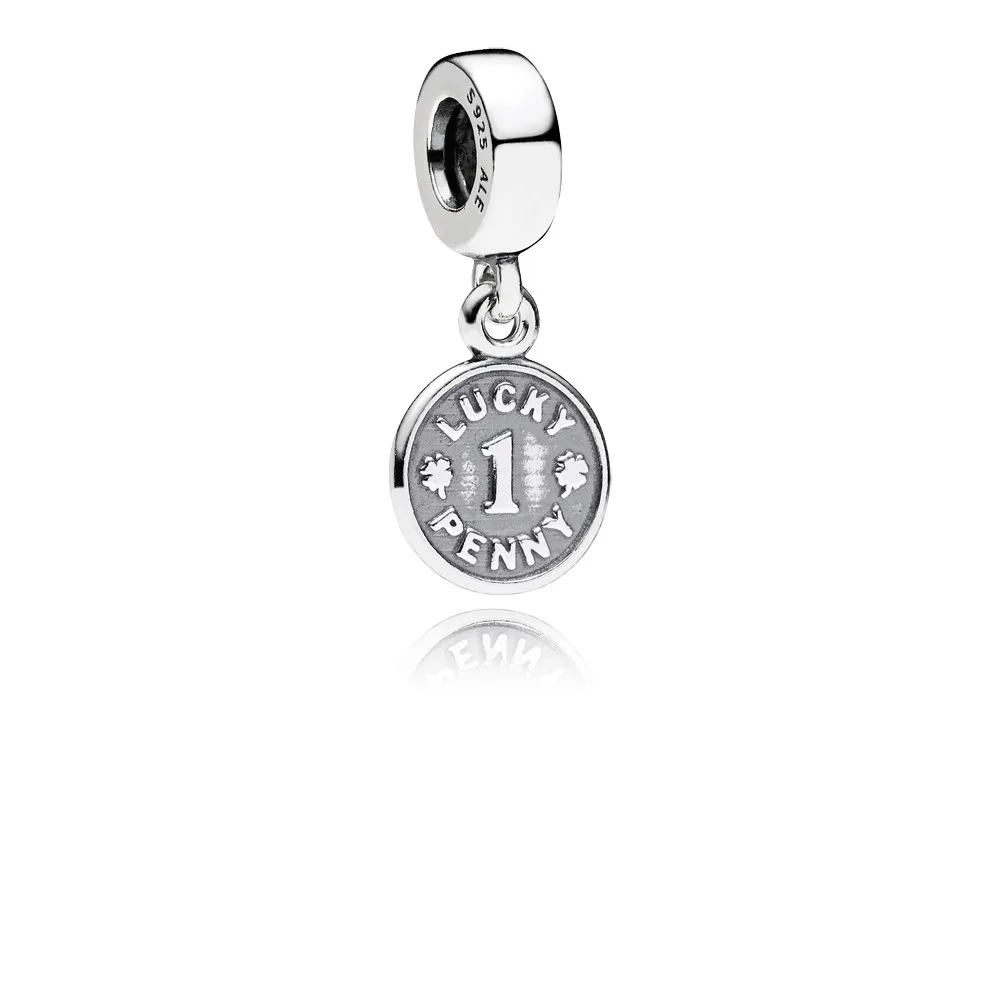 pandora lykkemynt hengende charm 791298