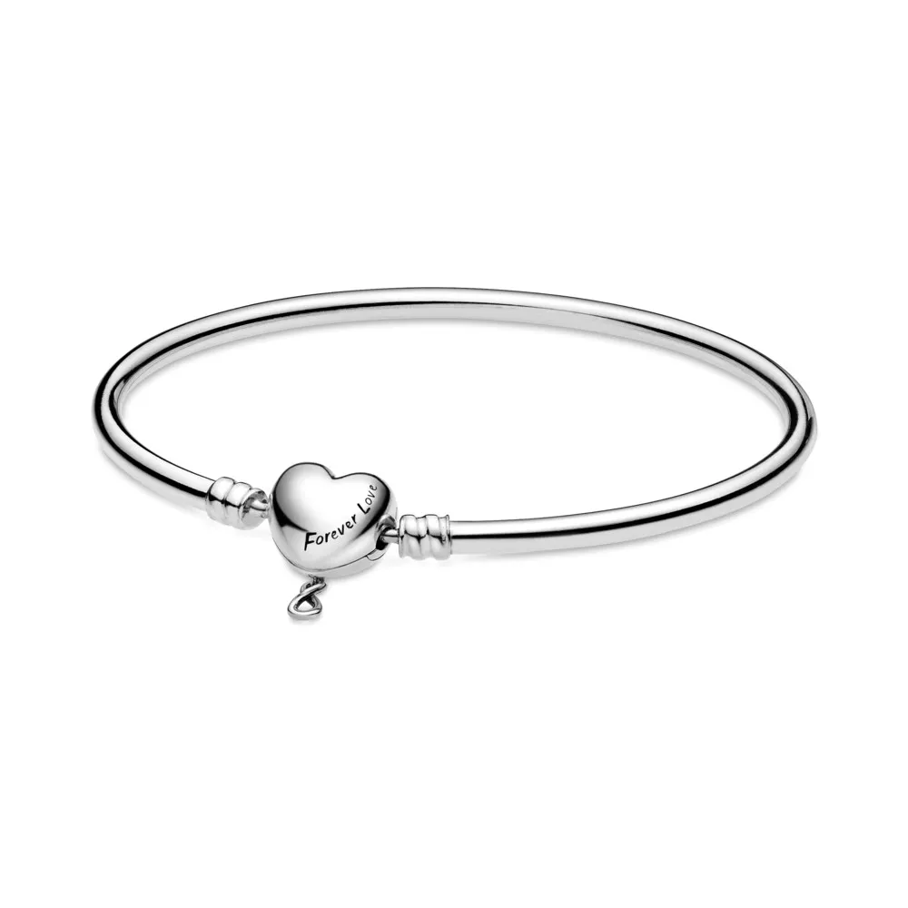 pandora moments evighetshjerteformet klemme bangle 598891c00