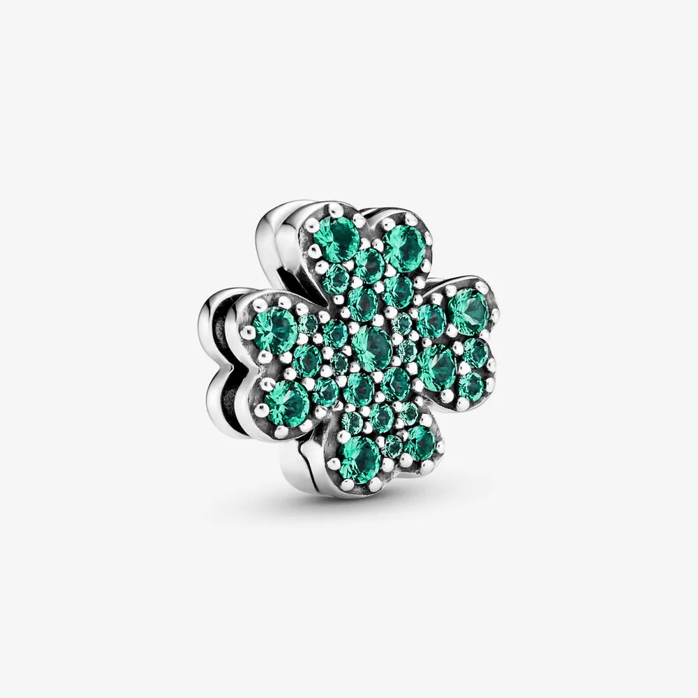 pandora pavé firkløver klemmecharm 798601c01