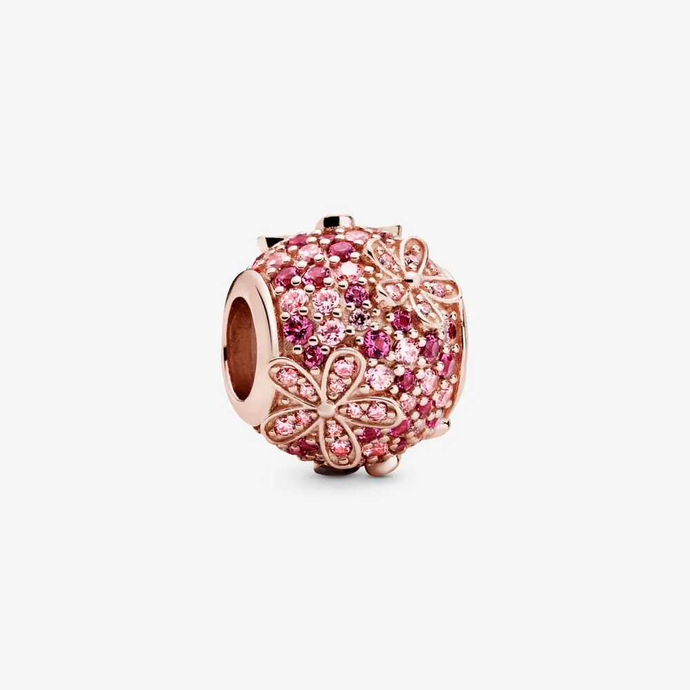 pandora rosa pavé tusenfryd charm 788797c01