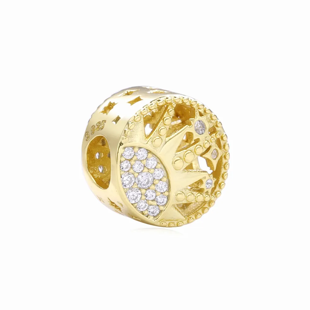 PANDORA Shine Sun Openwork Charm - 768778C01