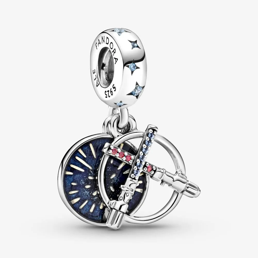 Pandora Star Wars Lyssverd Dobbel Hengende Charm - 799252C01