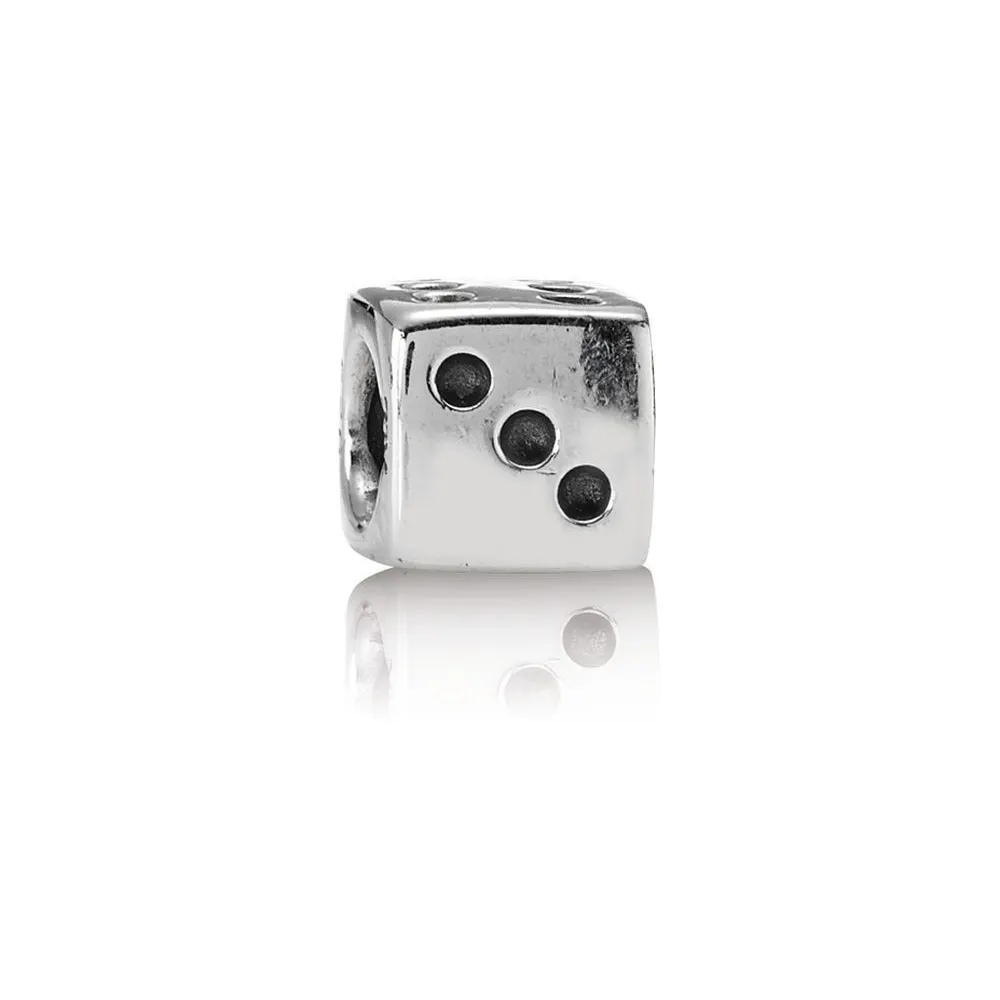 Pandora Silver Dice Charm - 790116