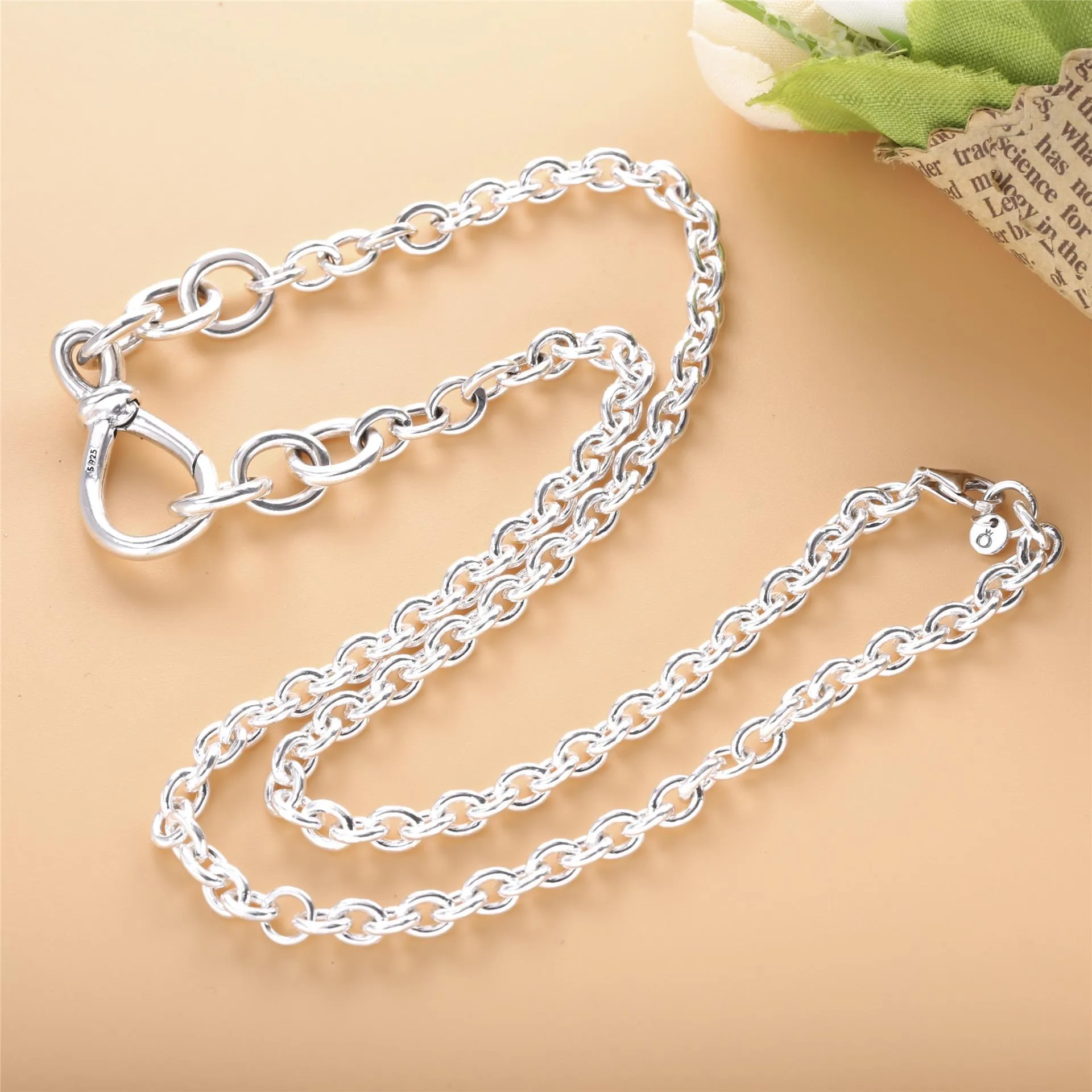 PANDORA Chunky Infinity Knot Chain Necklace - 398902C00