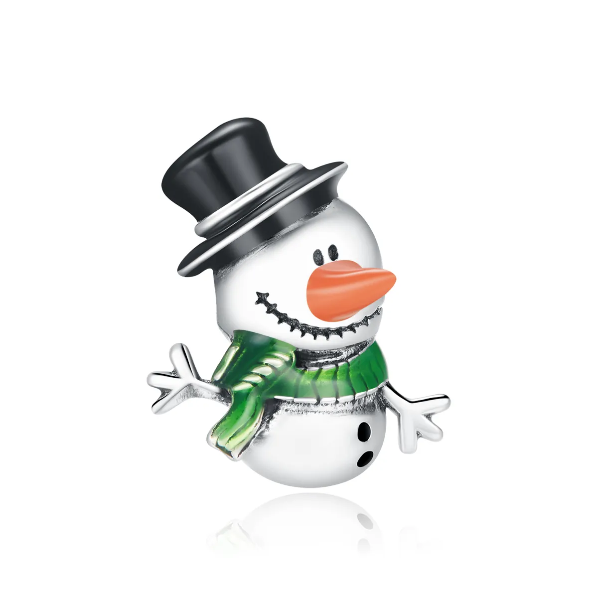 Pandora Style Little Snowman Charm - SCC1665