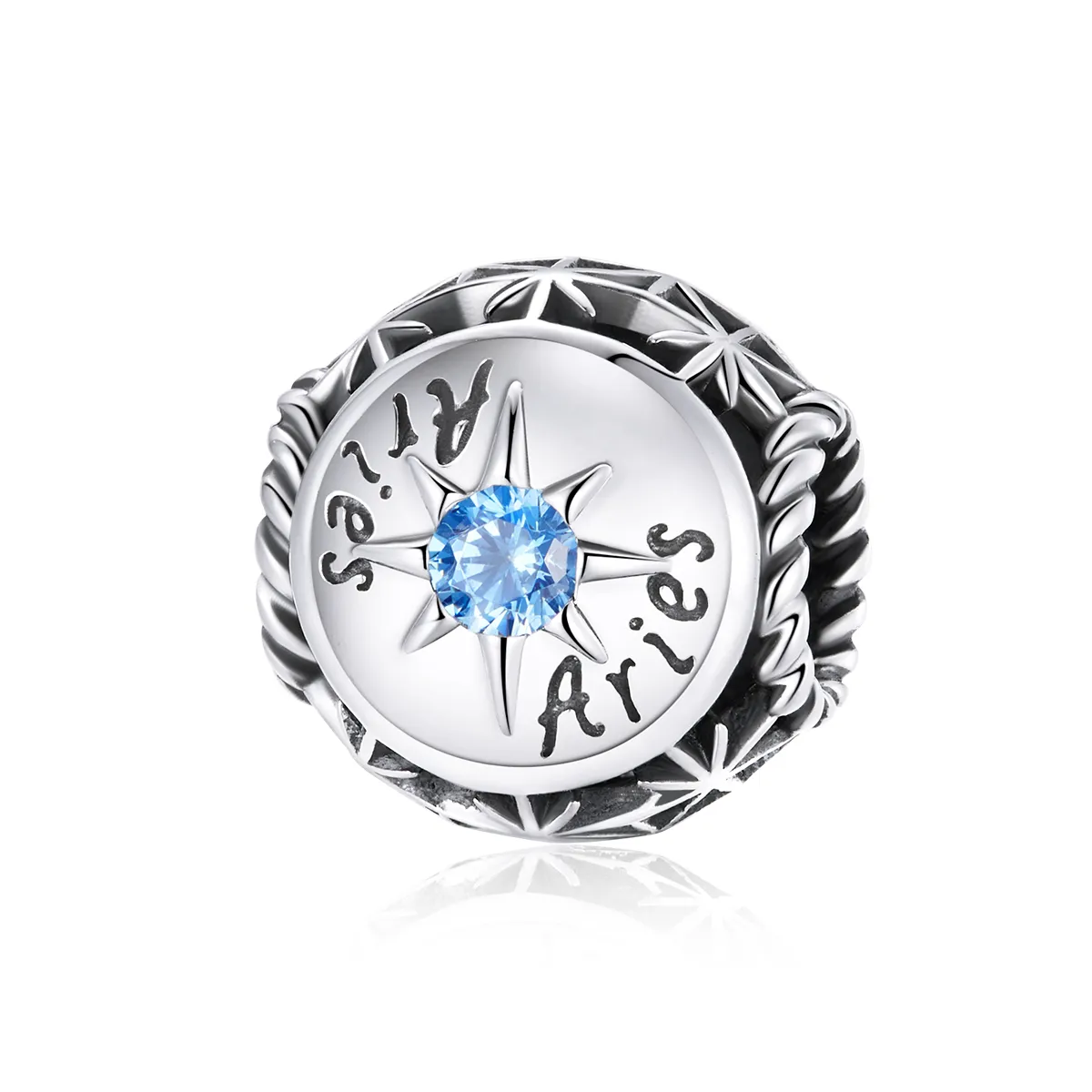 Pandora Style Shining Aries Charm - SCC1725-1