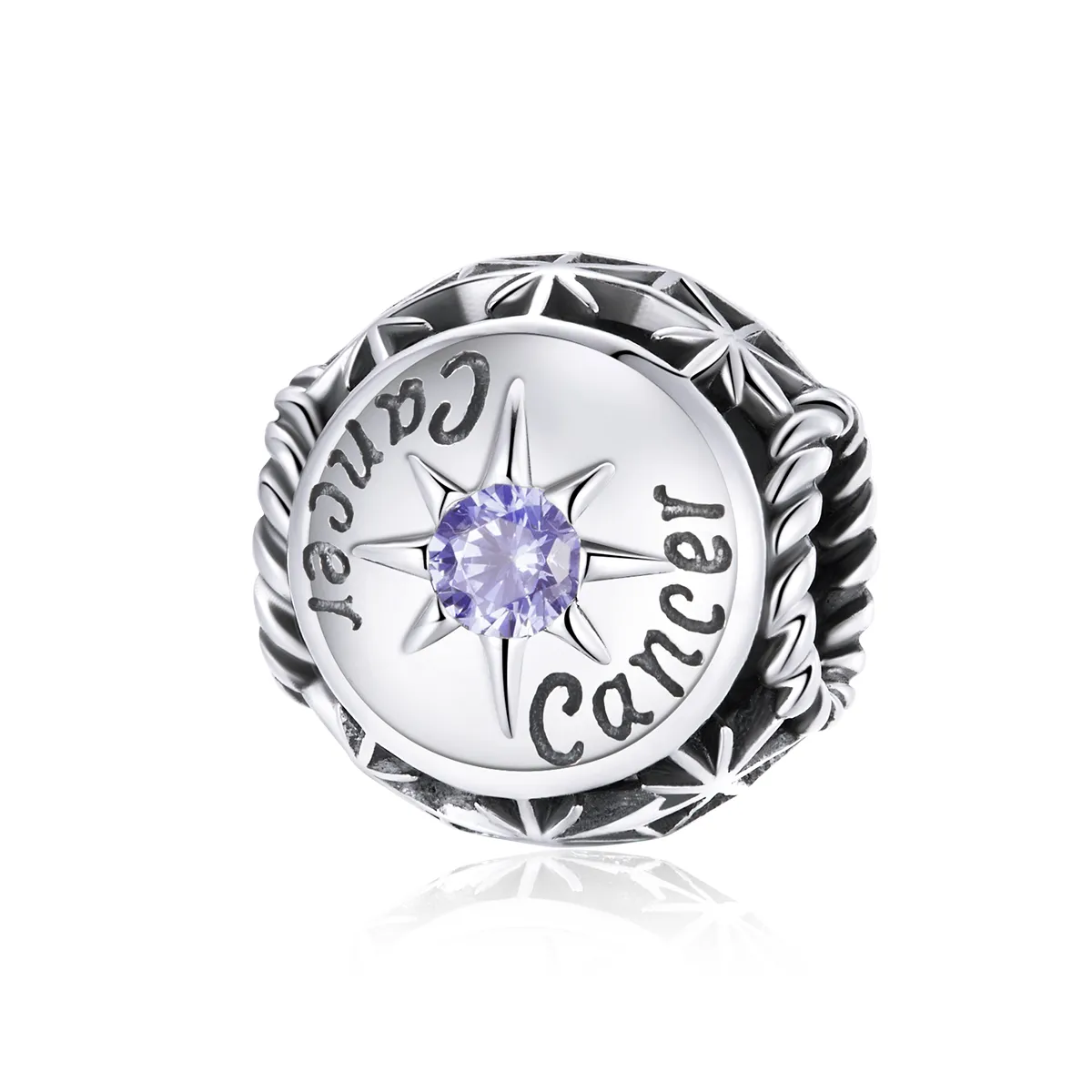 pandora style shining cancer charm scc1725 4