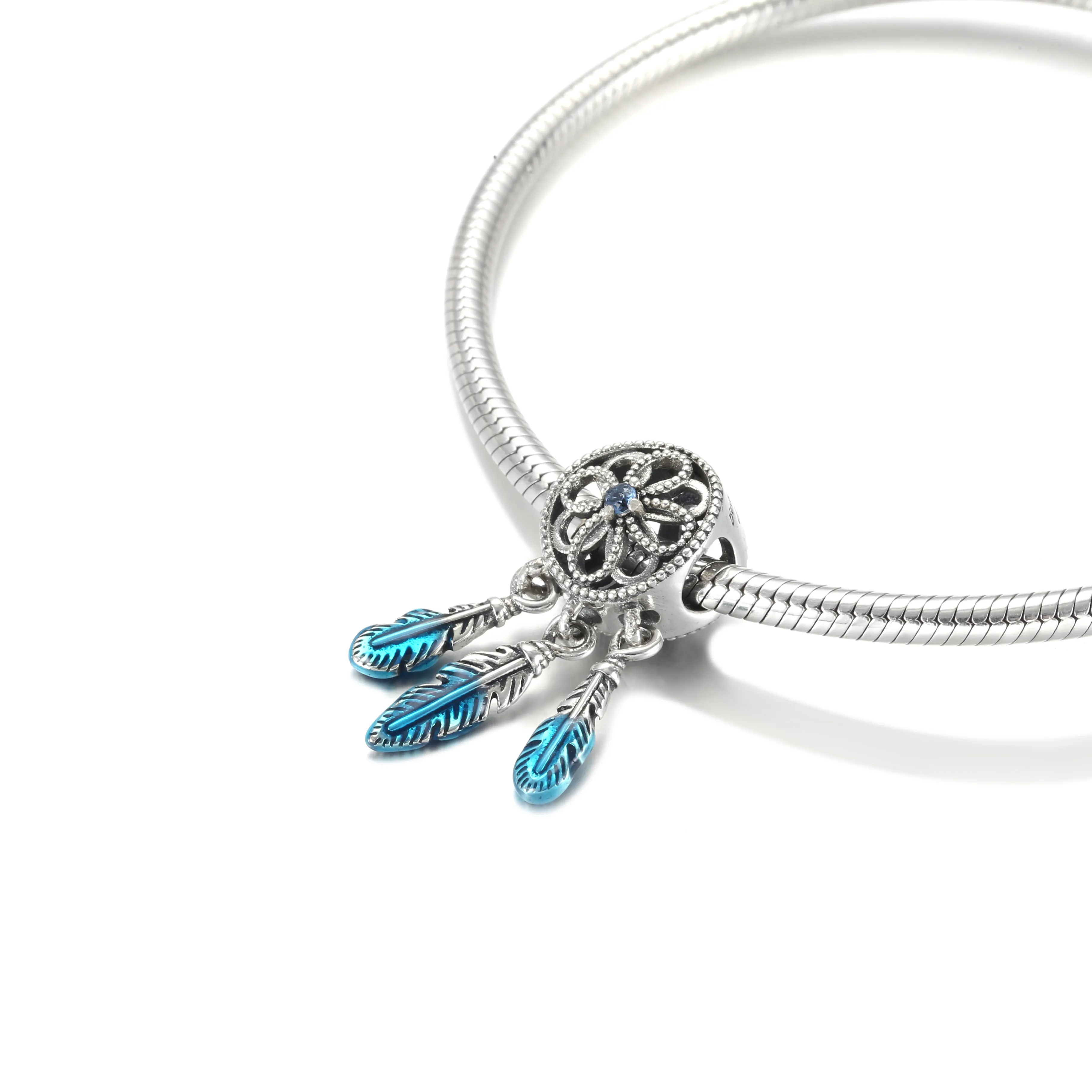 Pandora Blå Drømmefanger Charm - 799341C01