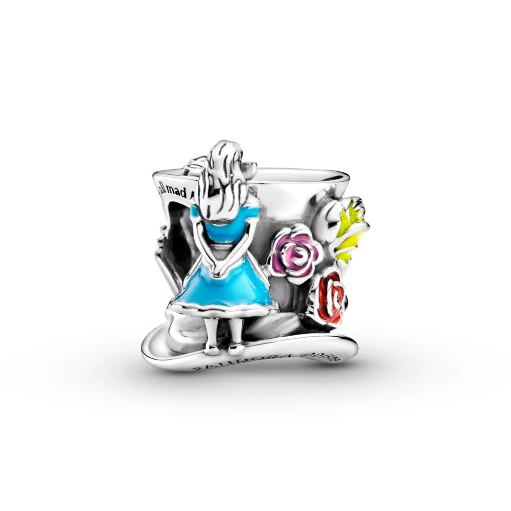 Pandora Disney Alice i Eventyrland og Mad Hatters Teselskap Charm - 799348C01