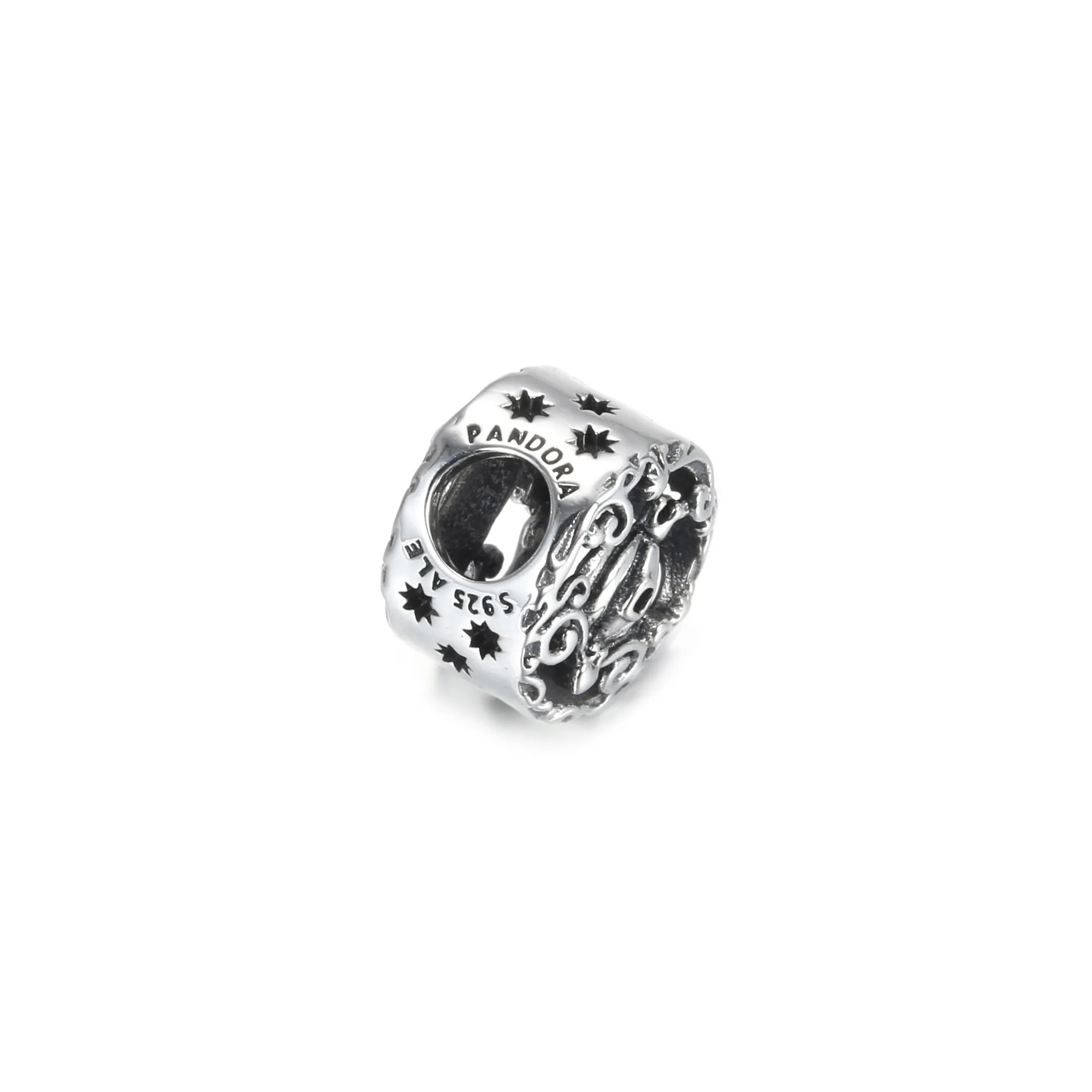 Pandora Disney Askepott Midnatt Gresskar Charm - 799197C00