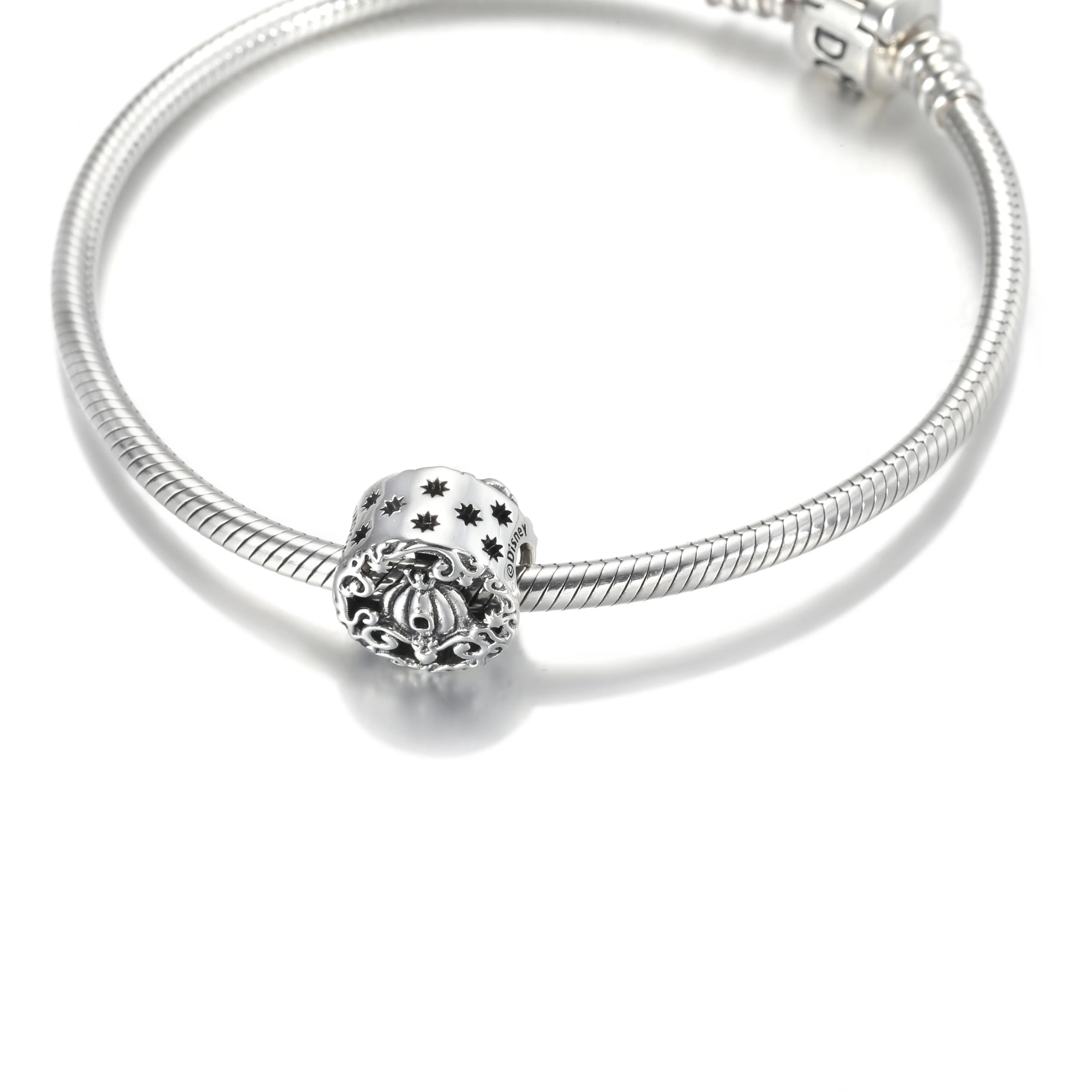 Pandora Disney Askepott Midnatt Gresskar Charm - 799197C00