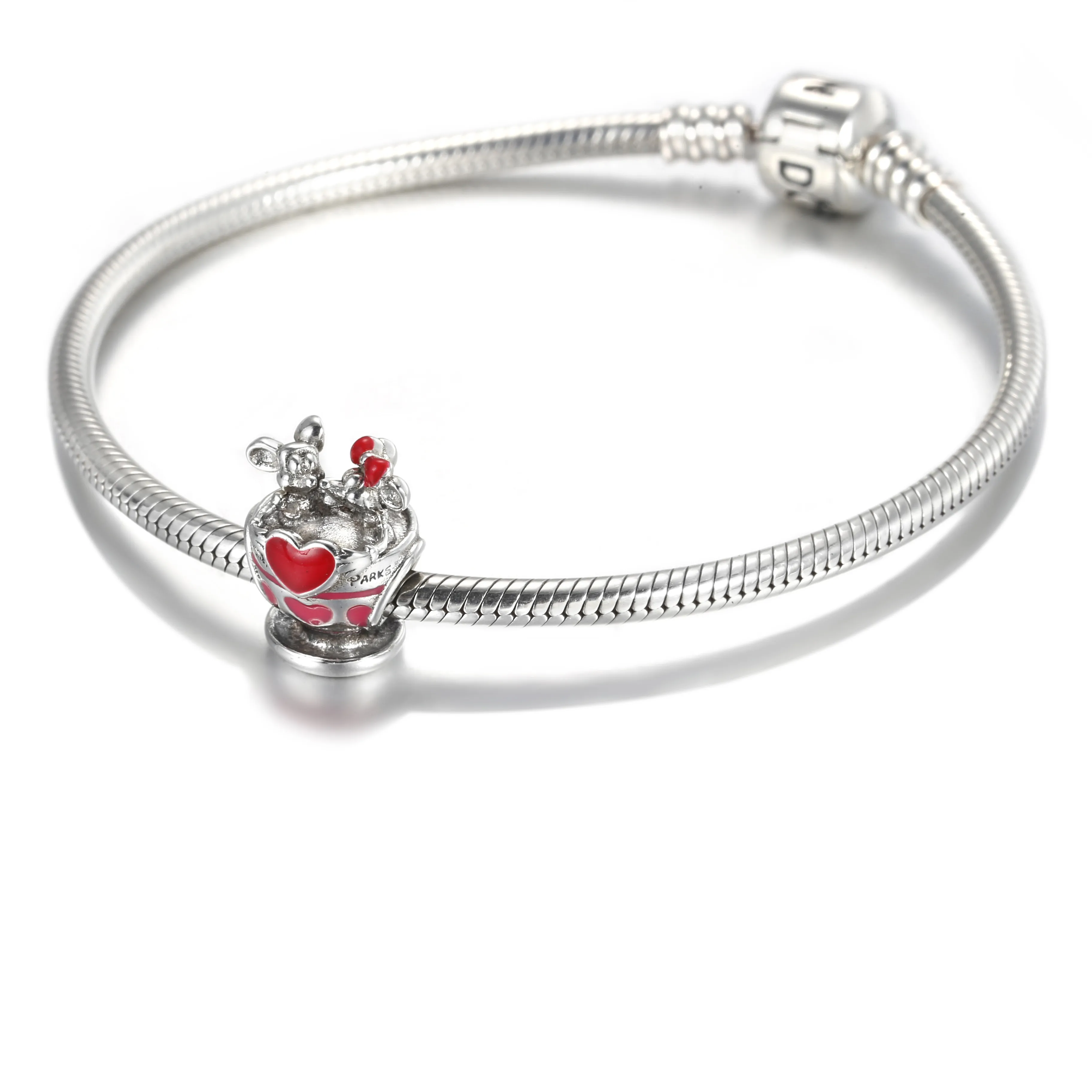 Pandora Disney Parks Mikke Mus og Minni Mus Tekopp Charm - 799265C01