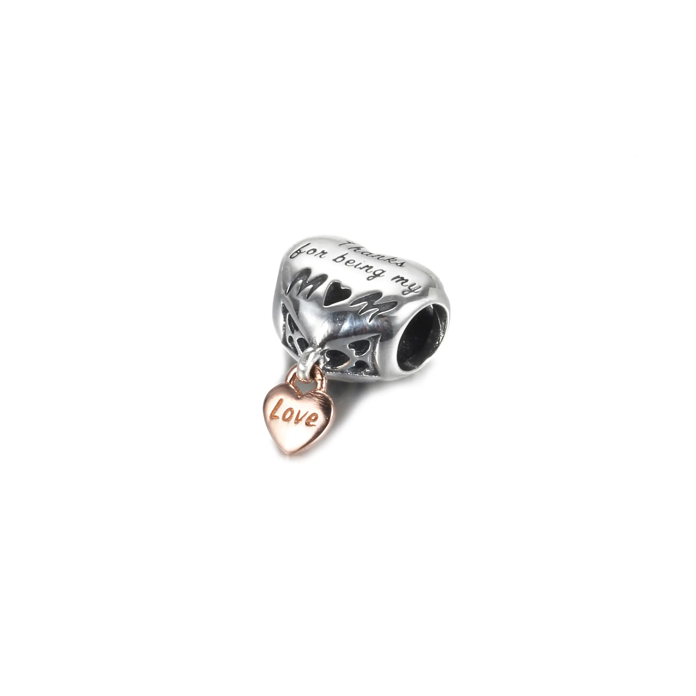 Pandora Elsk din mor Hjerteformet Charm - 788830C00