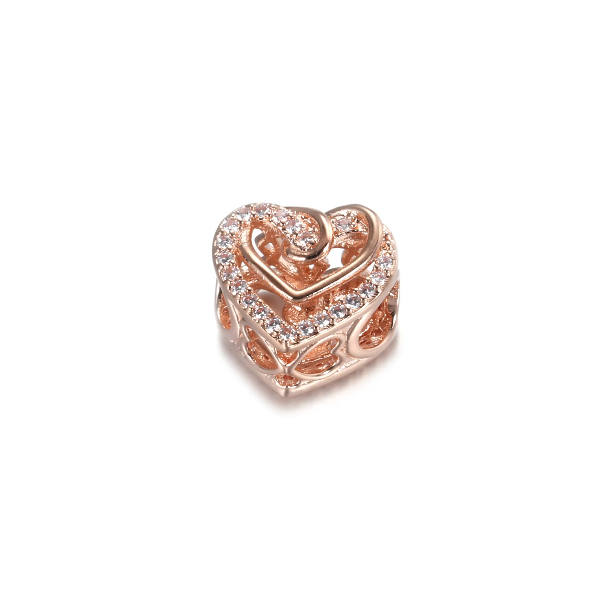 Pandora Funklende Sammenflettede Hjerter Charm - 789270C01