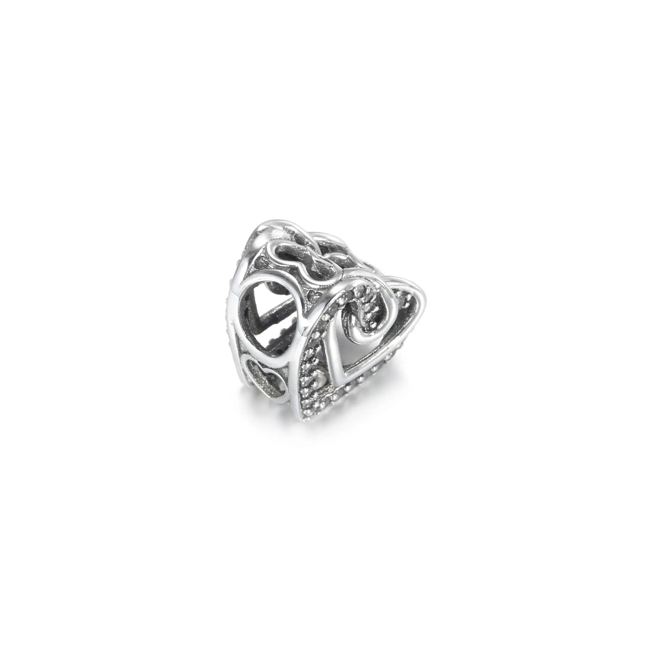 Pandora Funklende Sammenflettede Hjerter Charm - 799270C01