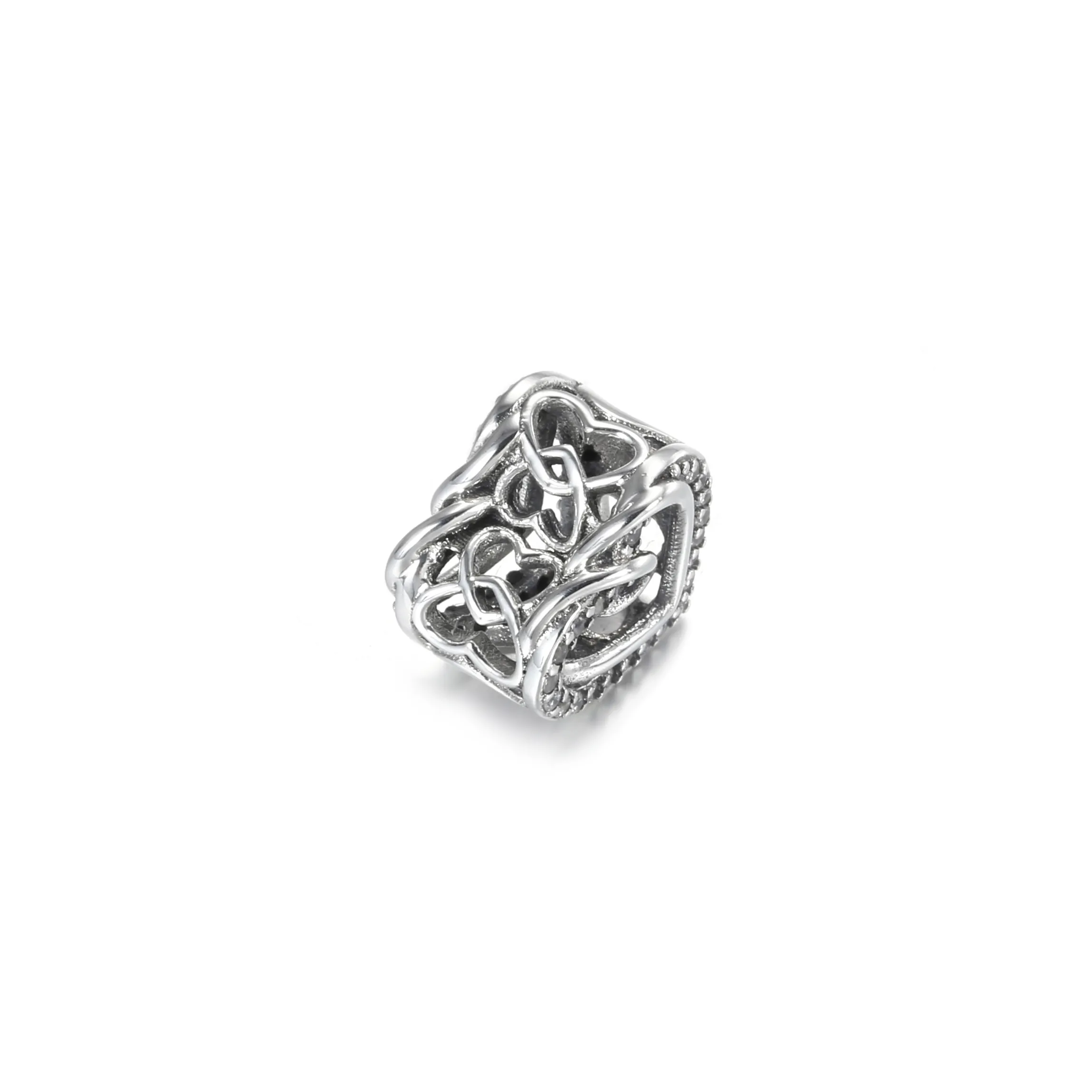 Pandora Funklende Sammenflettede Hjerter Charm - 799270C01