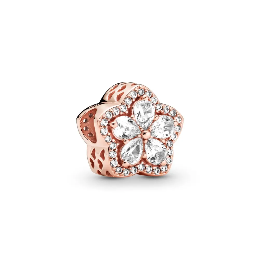 Pandora Funklende Snøfnugg Pavé Charm - 789224C01