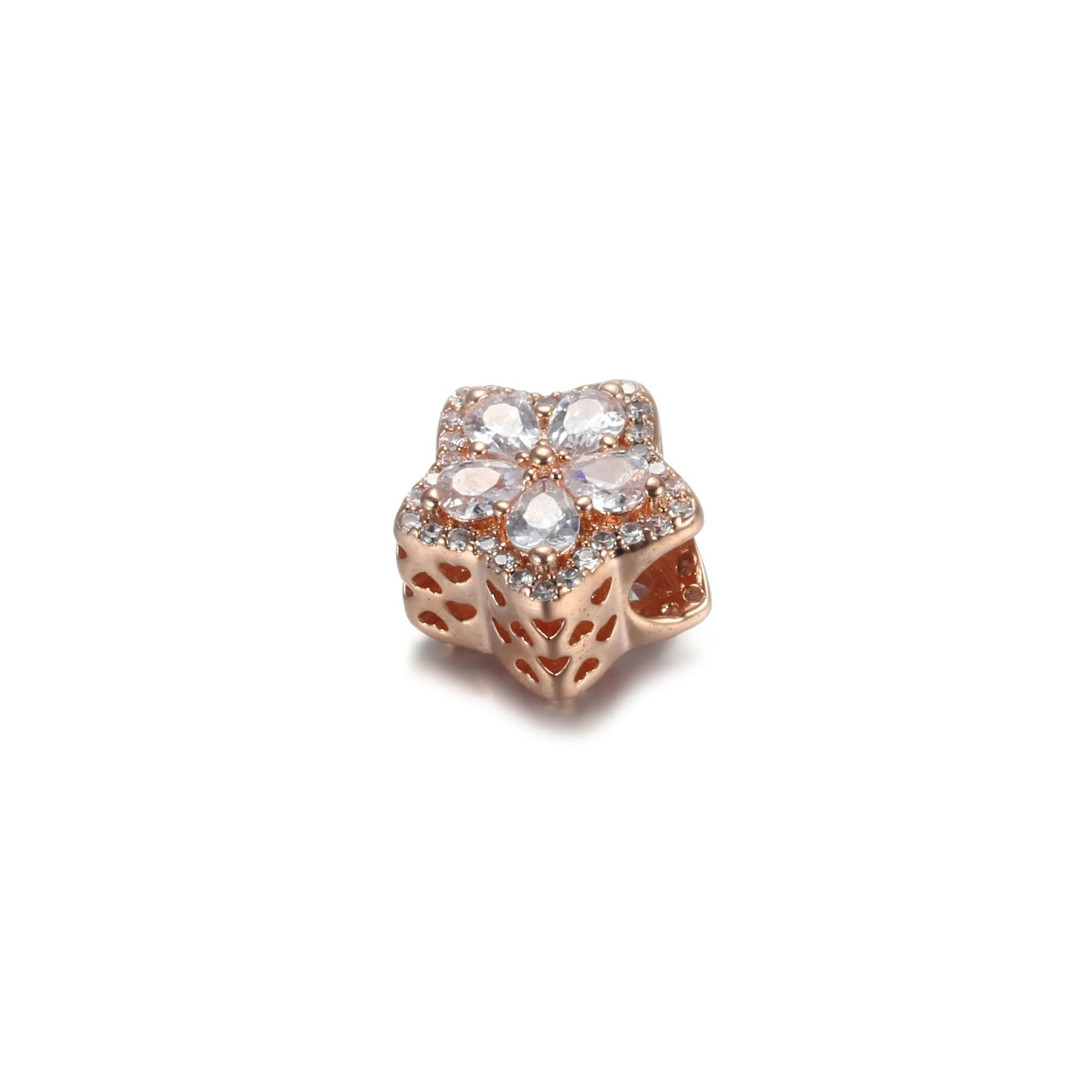 Pandora Funklende Snøfnugg Pavé Charm - 789224C01