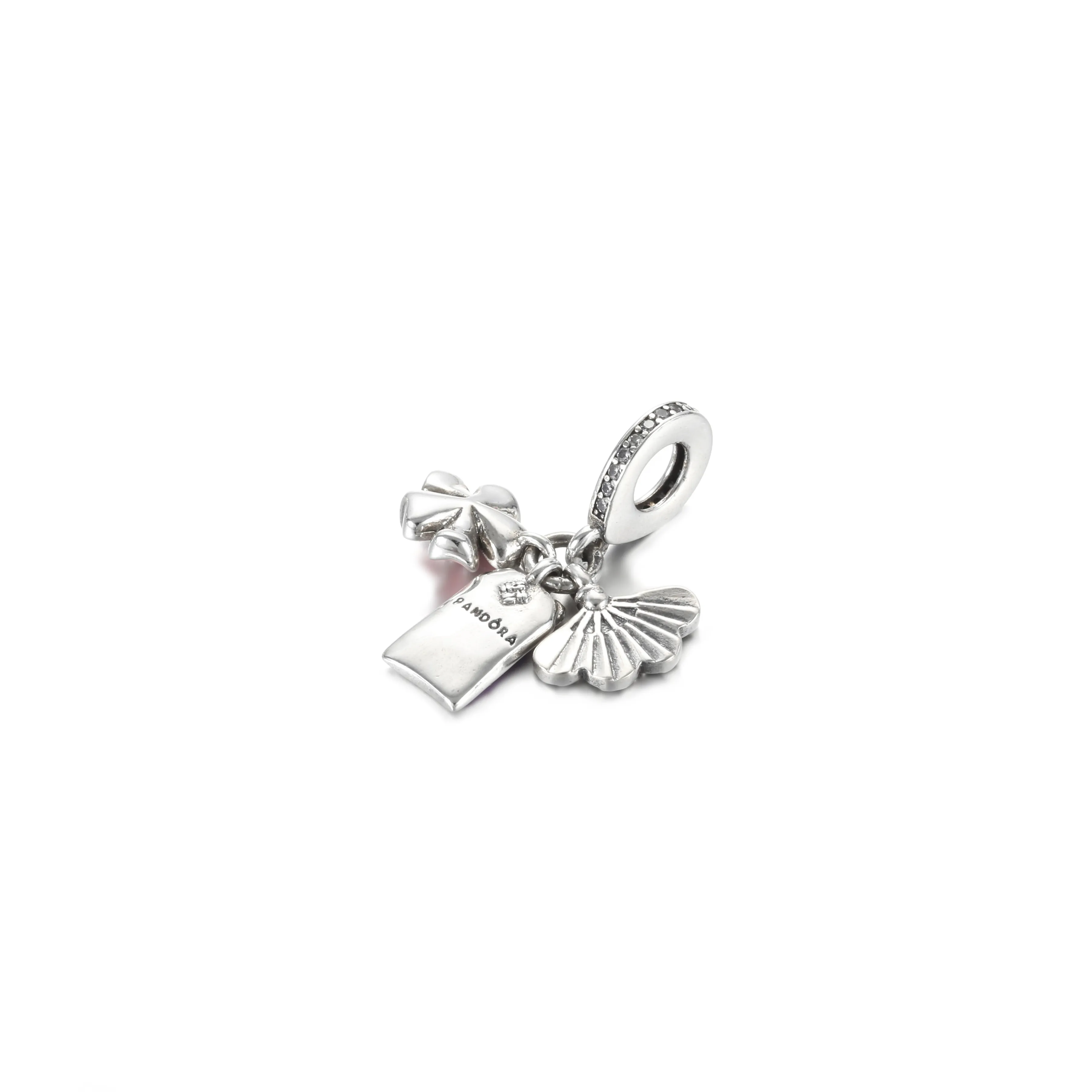 Pandora Japansk Sakura, Omamori og Vifte Hengende Charm - 799326C01