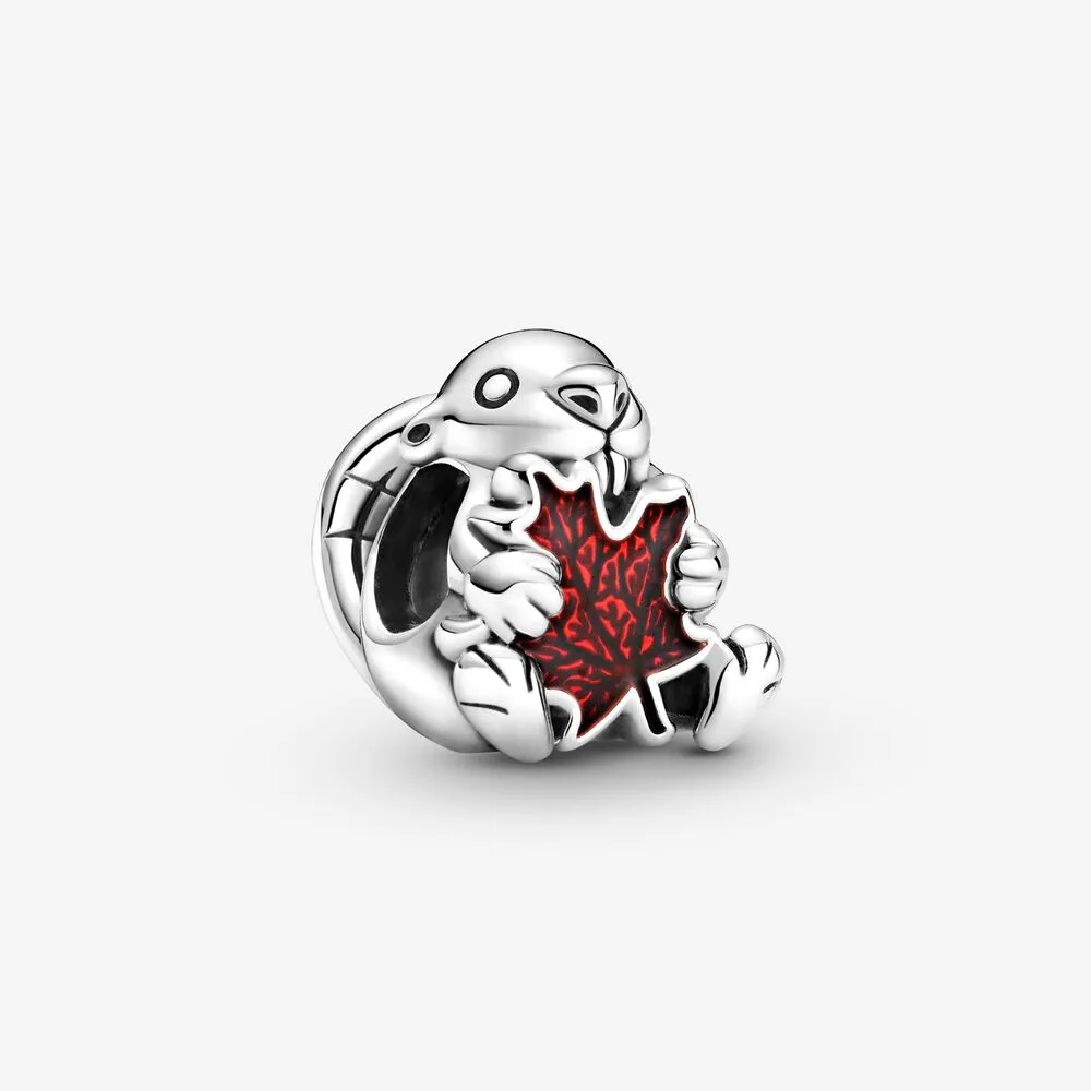 Pandora Kanadisk Bever og Lønneblad Charm - 799394C01