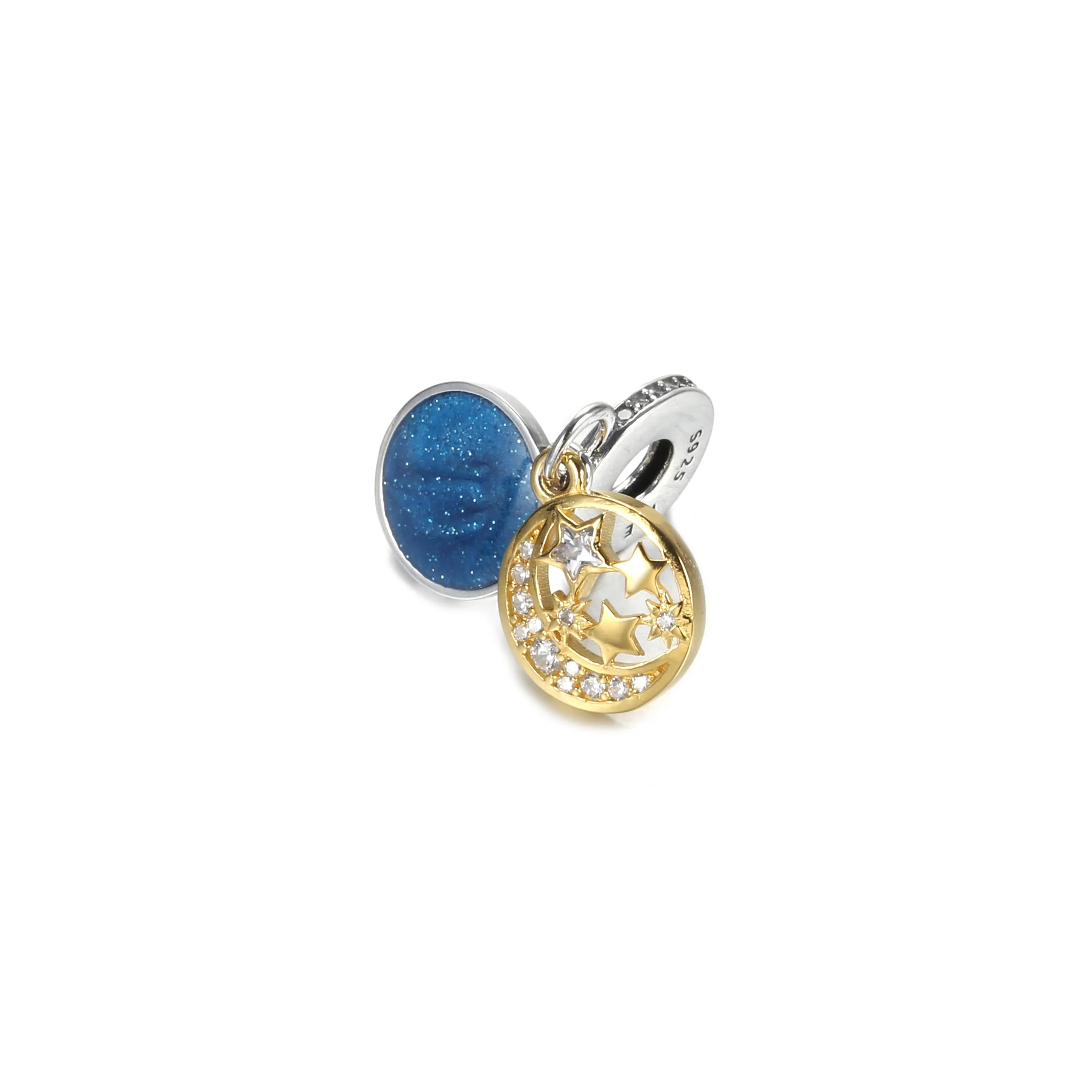 Pandora Shine Pandora "I Love You to the Moon and Back" Dingle Charm - 761993C01