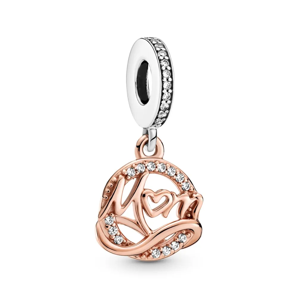 pandora tofarget mor hengende charm 789374c01