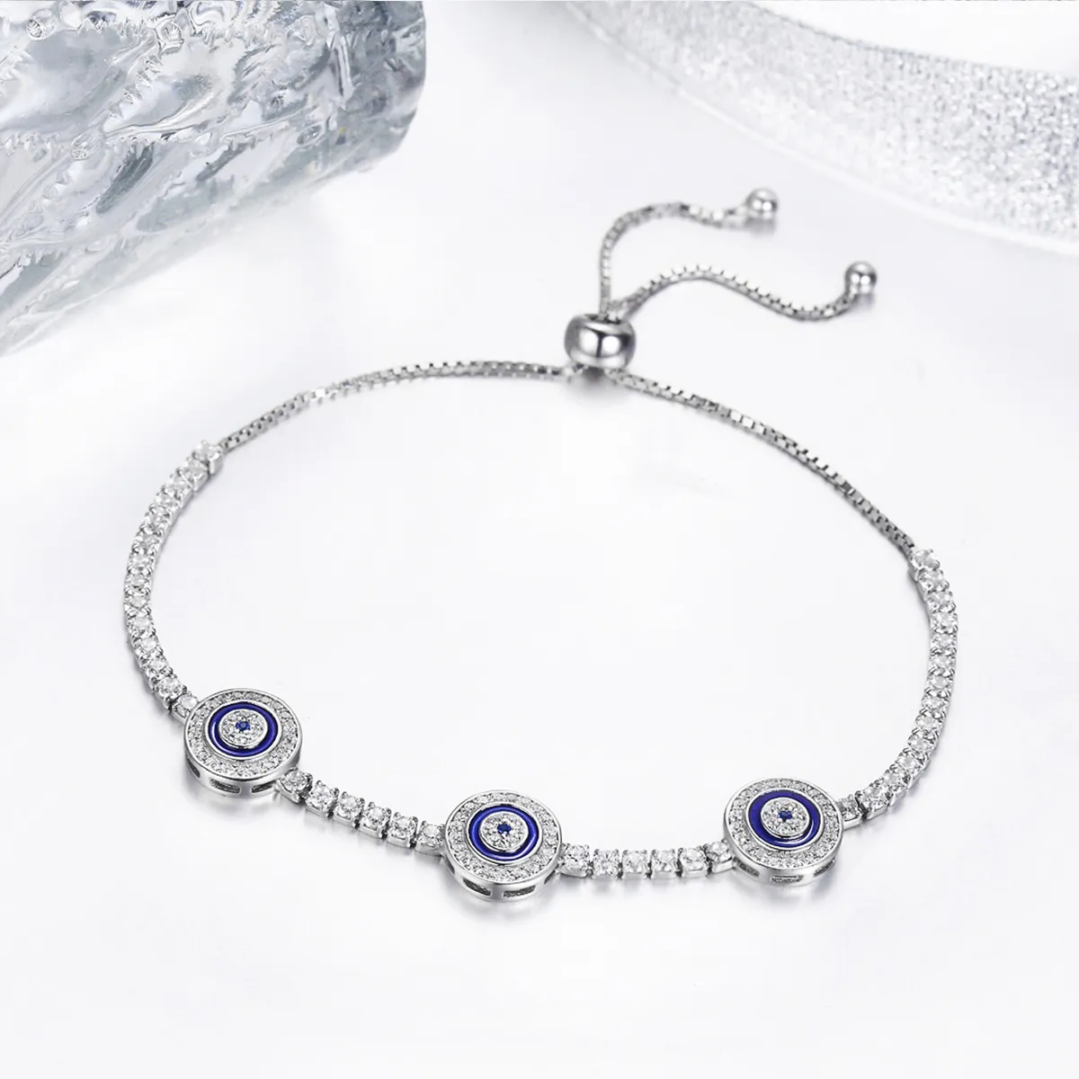 Pandora Style Silver Guardian armbånd - SCB002