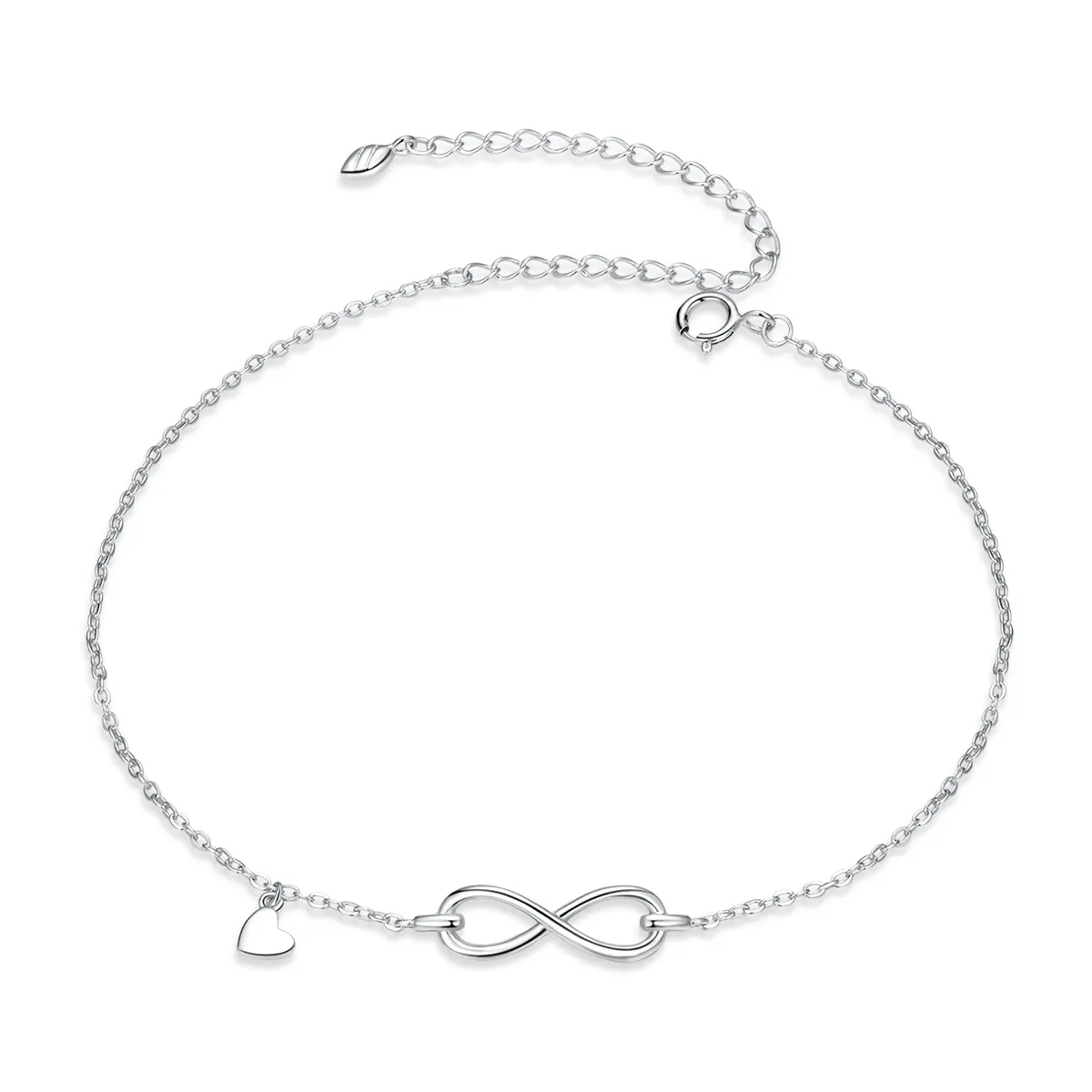 Pandora Style Silver Infinity armbånd - SCT019