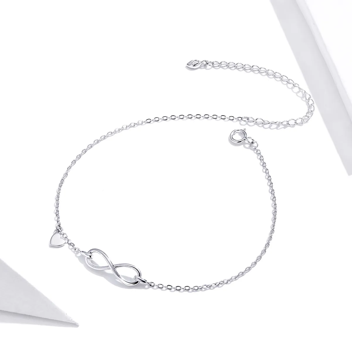 Pandora Style Silver Infinity armbånd - SCT019