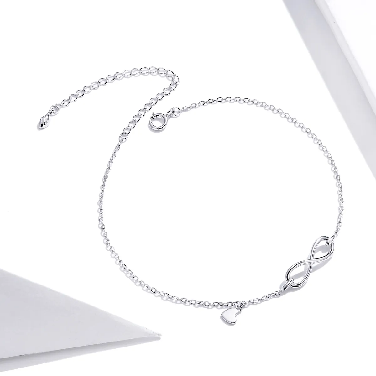 Pandora Style Silver Infinity armbånd - SCT019