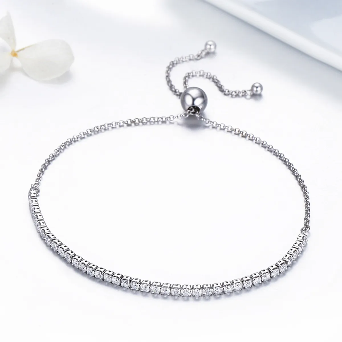 Pandora Style Silver Lovely armbånd - SCB029