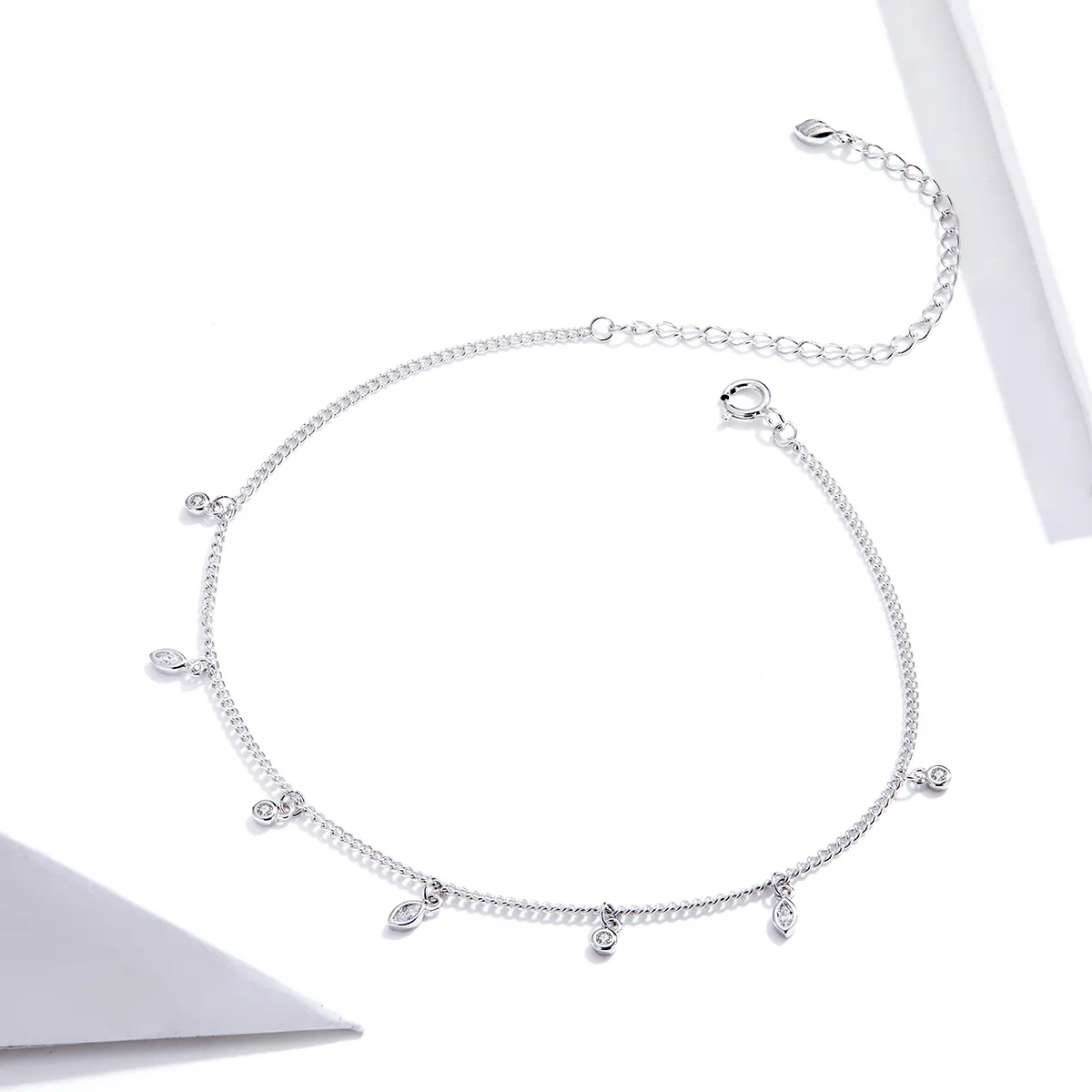 Pandora Style Silver Tassel armbånd - SCT018