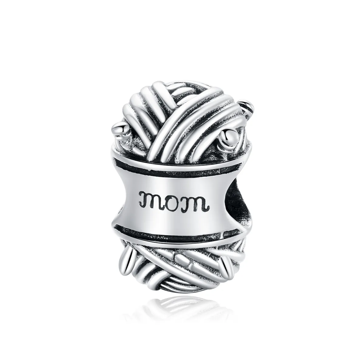 Pandora Style Silver Ball of Garn Charm - SCC1654