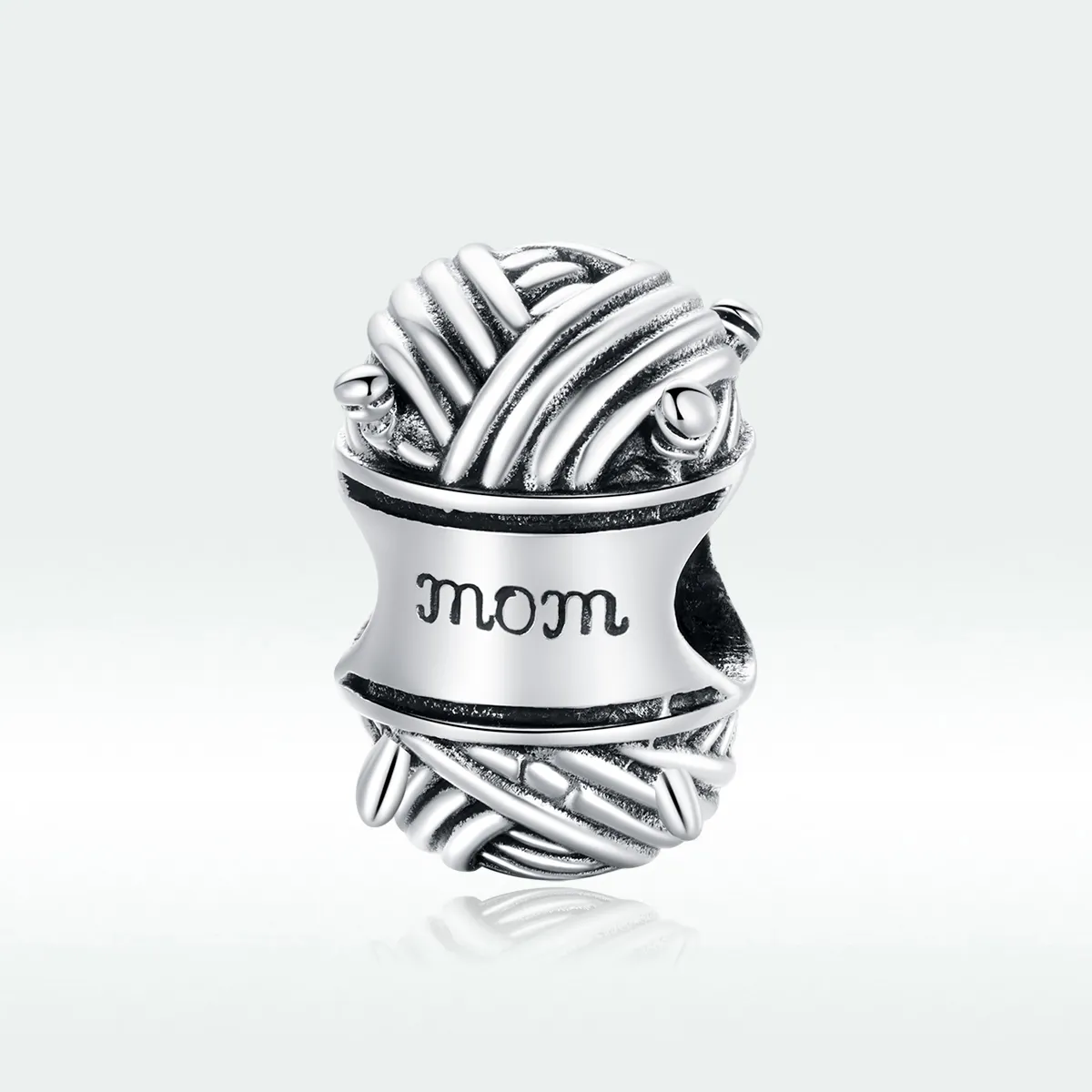 Pandora Style Silver Ball of Garn Charm - SCC1654