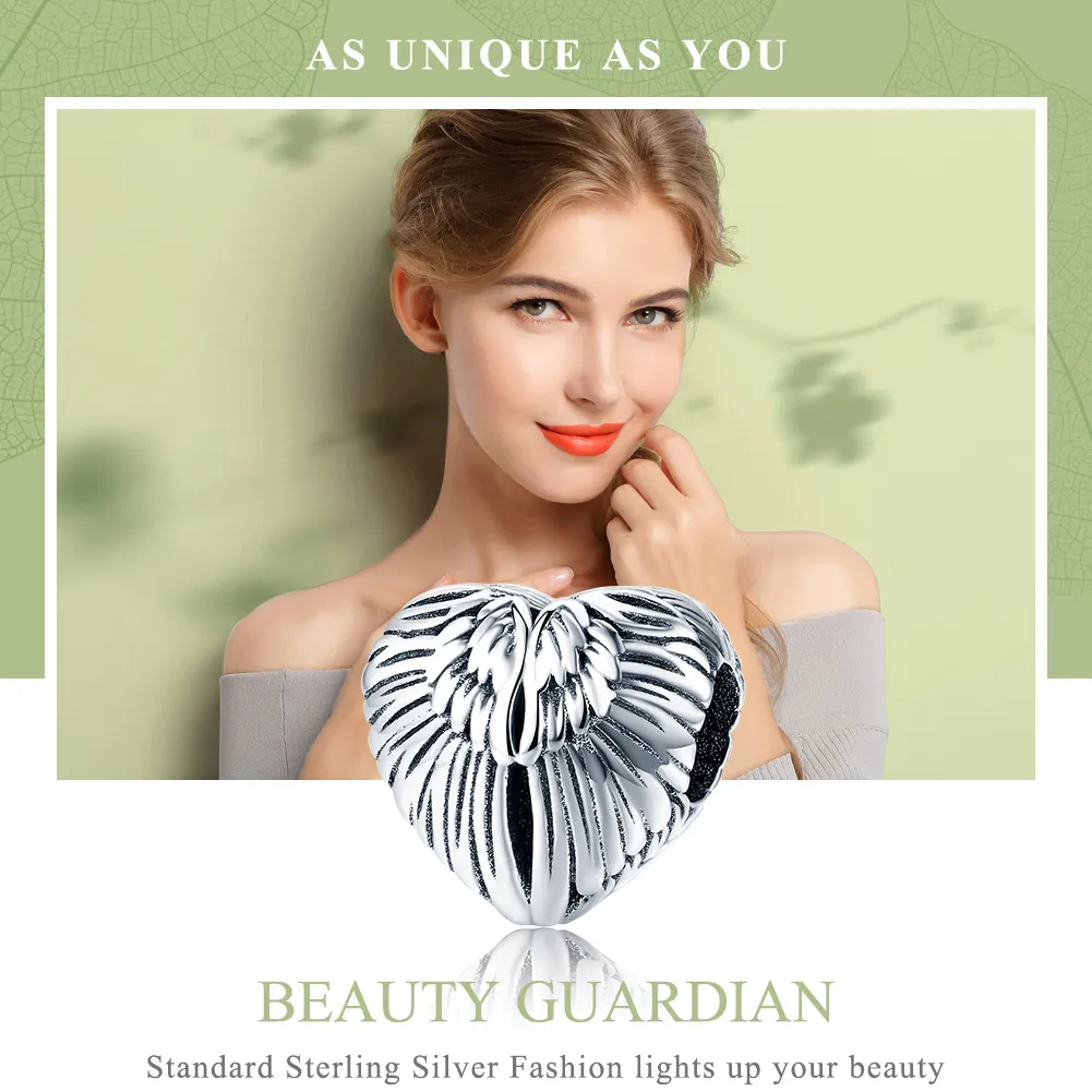 Pandora Style Silver Beauty Guardian Charm - SCC780