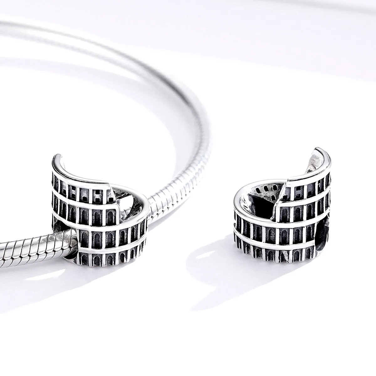 Pandora Style Silver Colosseum Charm - SCC1543