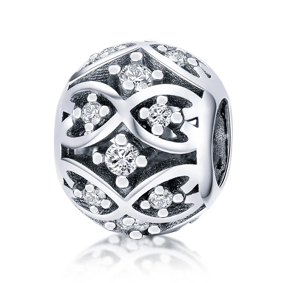 pandora style silver elegance charm scc732