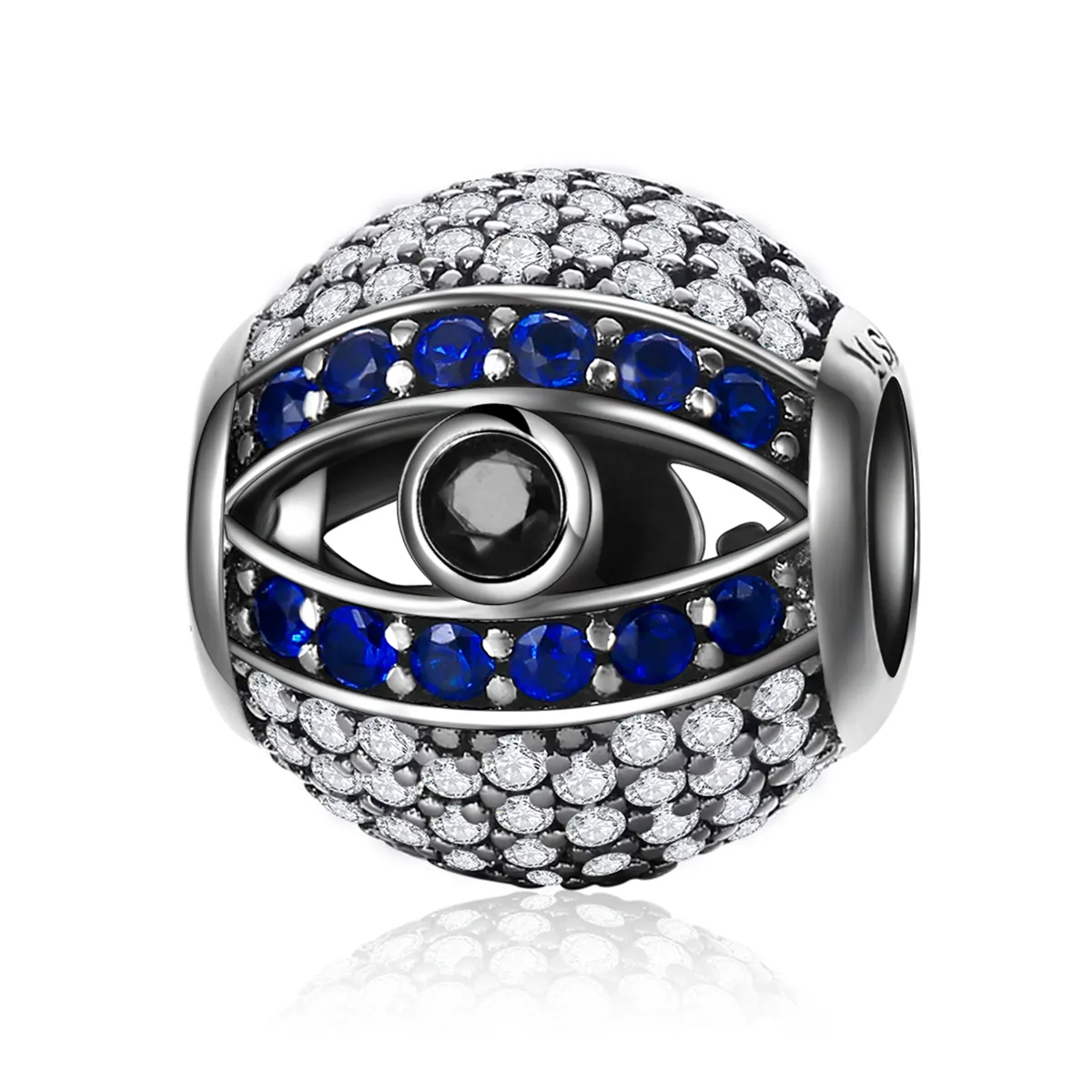 Pandora Style Silver Evil Eye Charm - SCC172