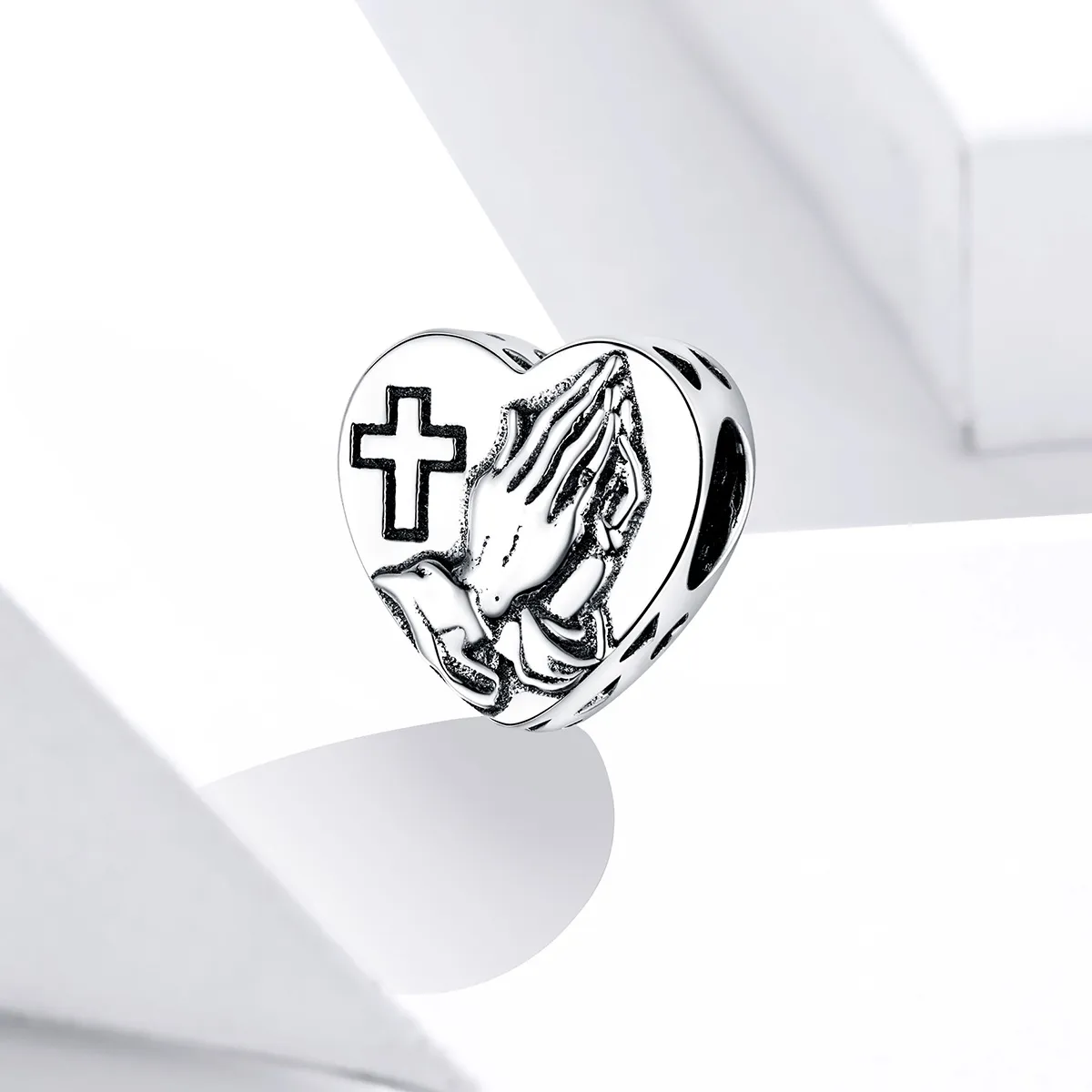 Pandora Style Silver Faith Charm - BSC317