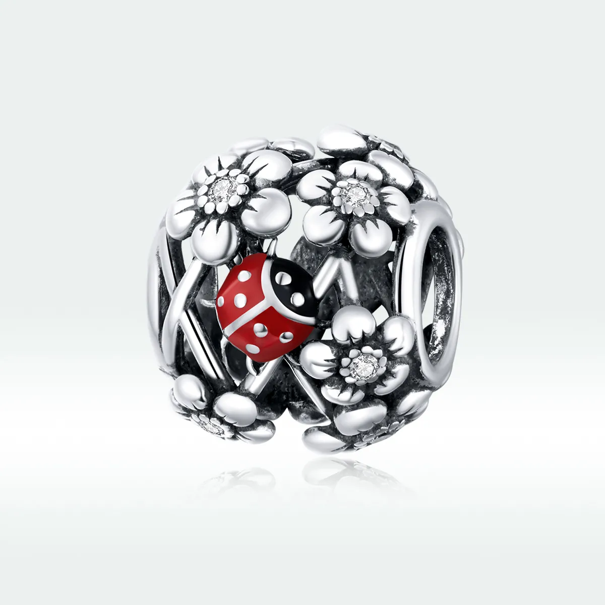 Pandora Style Silver Garden Alves Charm - SCC1641