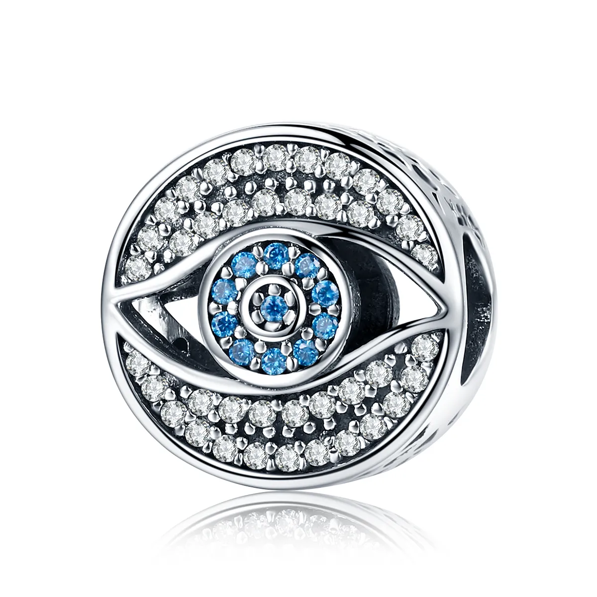 Pandora Style Silver Guardian Eye Charm - SCC565