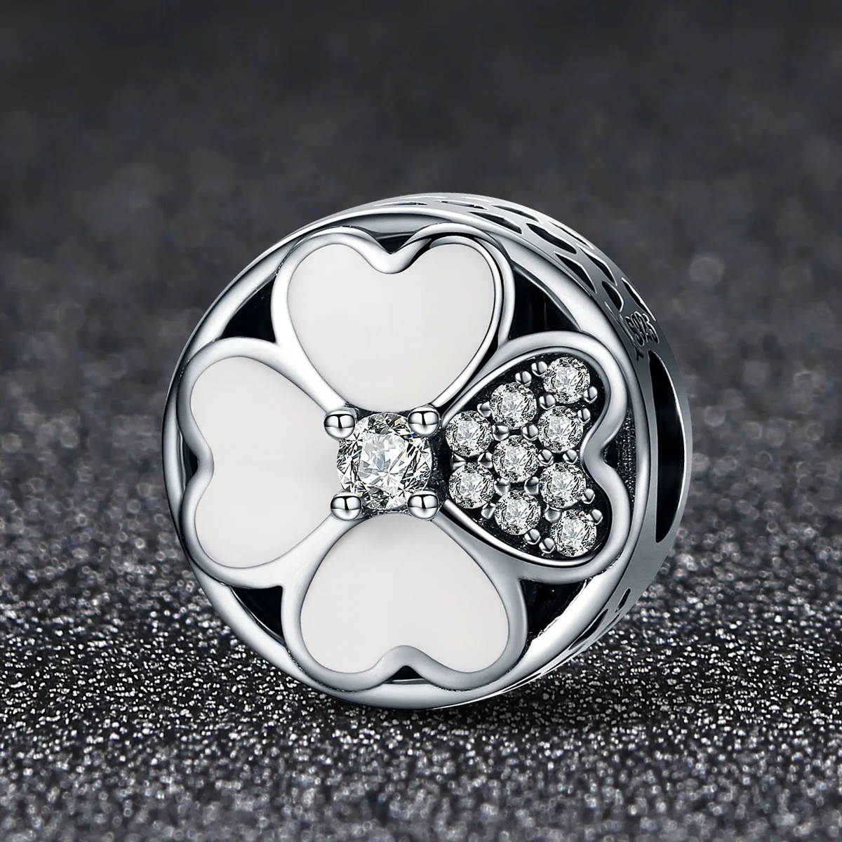 Pandora Style Silver Happy Petals Charm - SCC250