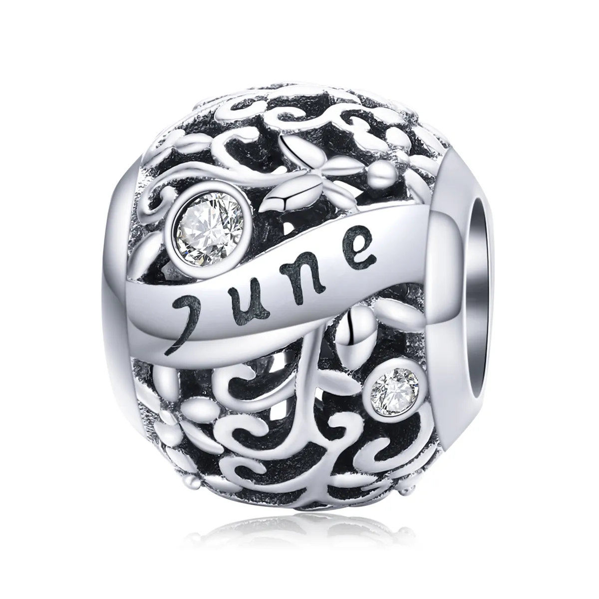 Pandora Style Silver June Birthstone Charm - SCC1385-6