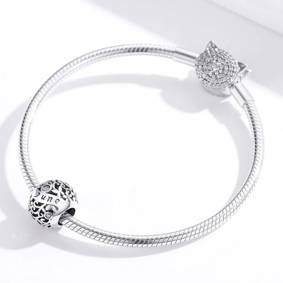 Pandora Style Silver June Birthstone Charm - SCC1385-6